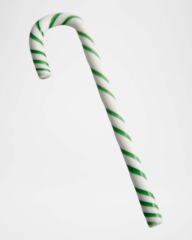 Polka Candy Cane Christmas Decoration